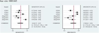 Diagnostic Accuracy of Circular RNAs in Different Types of Samples for Detecting Hepatocellular Carcinoma: A Meta-Analysis